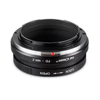 K&F Objectif Adaptateur Canon FD - Nikon Z