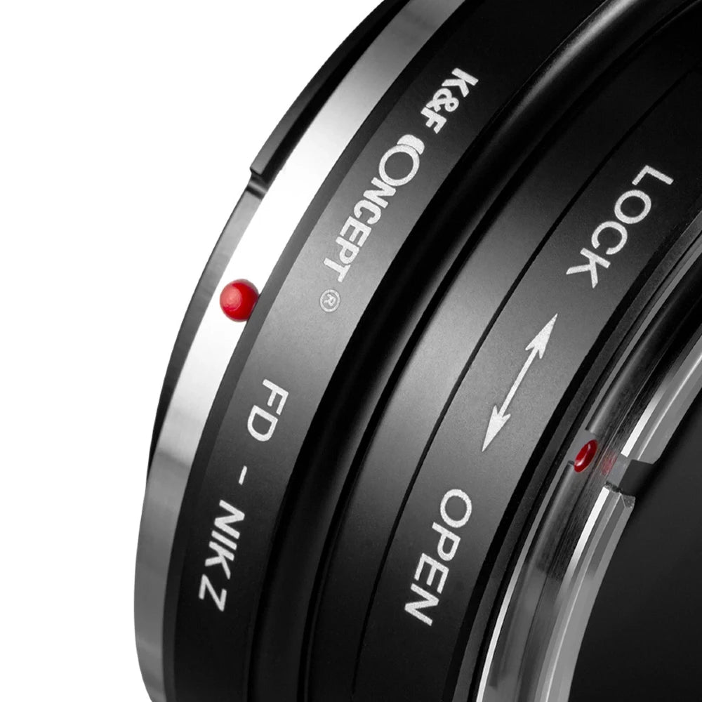 K&F Objectif Adaptateur Canon FD - Nikon Z
