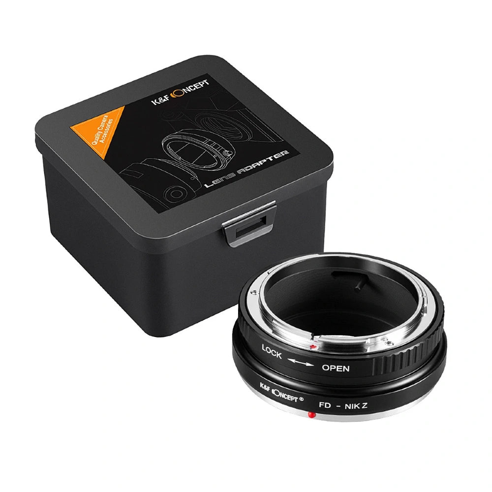 K&F Objectif Adaptateur Canon FD - Nikon Z