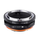 K&F Objectif Adaptateur Canon FD - Sony E-Mount (PRO)