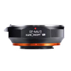 K&F Objectif Adaptateur Canon EOS (EF / EF-S) - Micro 4/3 (PRO)