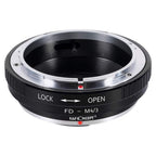 K&F Adaptateur d'objectif Canon FD - Micro 4/3 (PRO)