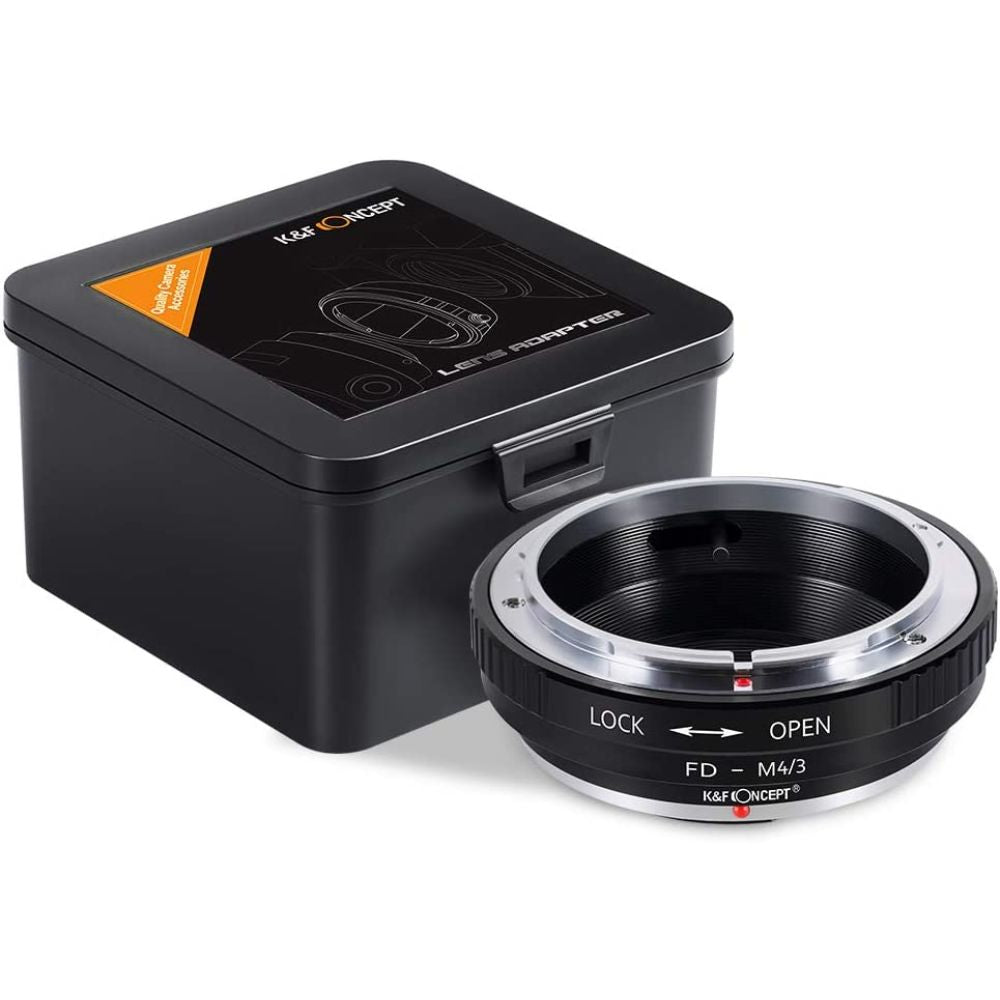 K&F Adaptateur d'objectif Canon FD - Micro 4/3 (PRO)
