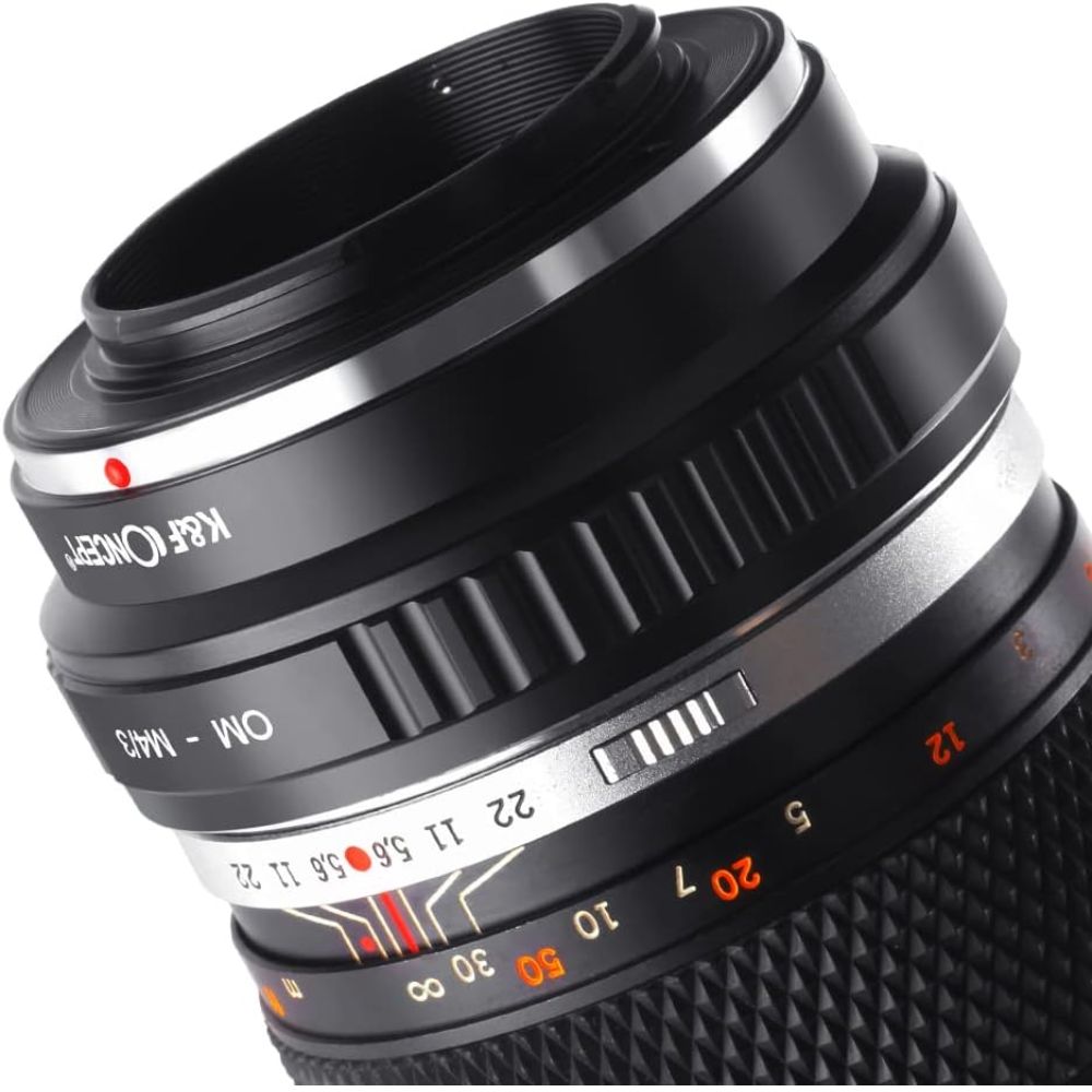 K&F Adaptateur d'objectif Olympus OM - Micro 4/3 (PRO)