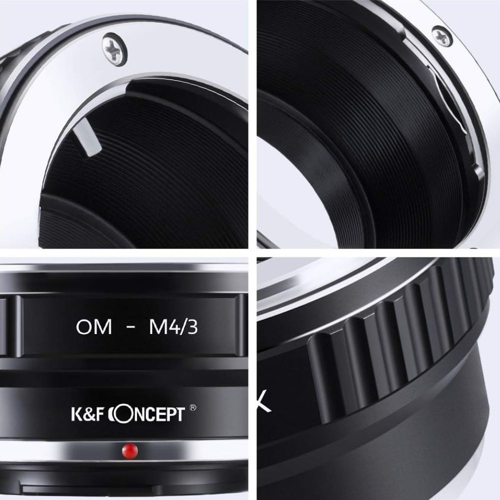 K&F Adaptateur d'objectif Olympus OM - Micro 4/3 (PRO)