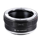 K&F Adaptateur d'objectif Olympus OM - Sony E-Mount (PRO)