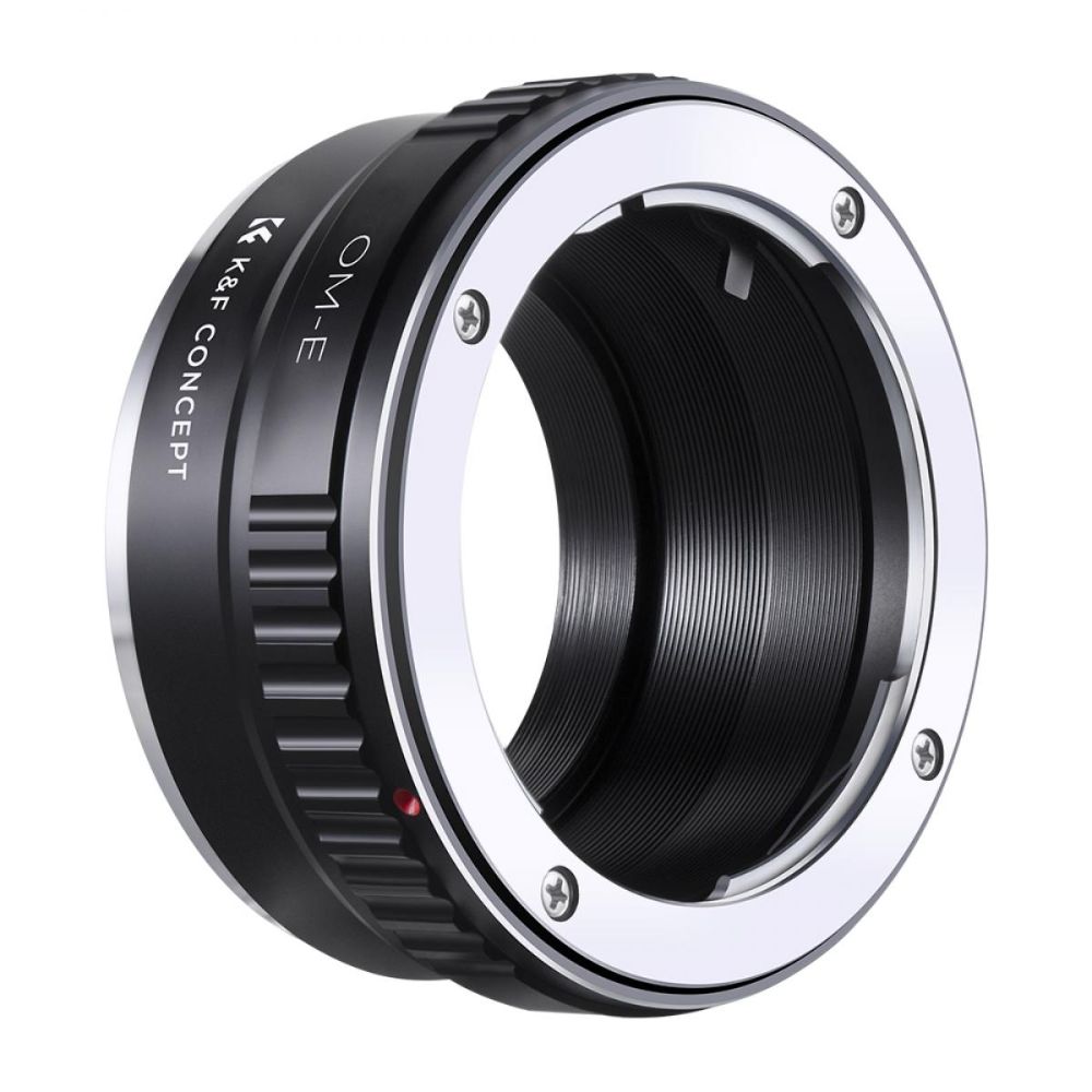 K&F Adaptateur d'objectif Olympus OM - Sony E-Mount (PRO)