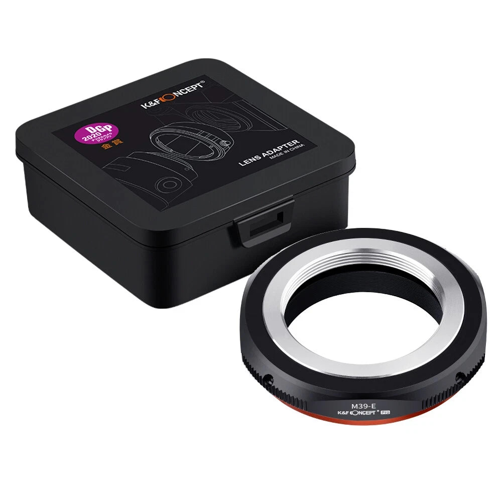 K&F Adaptateur d'objectif M39 - Sony E-Mount (PRO)
