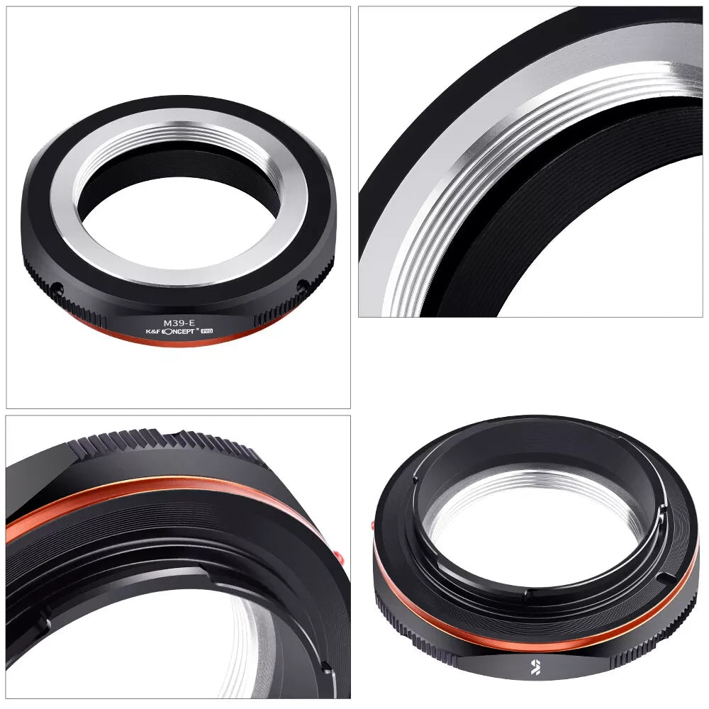 K&F Adaptateur d'objectif M39 - Sony E-Mount (PRO)