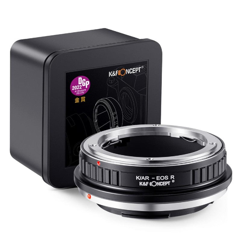 K&F Adaptateur d'objectif Konika AR - Canon EOS R