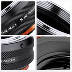 K&F Adaptateur d'objectif M42 - Micro 4/3 (IV PRO)