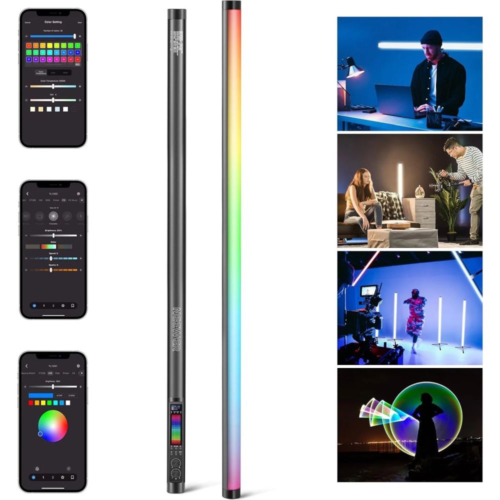 Neewer TL120C 42W RGB LED-Röhrenleuchte
