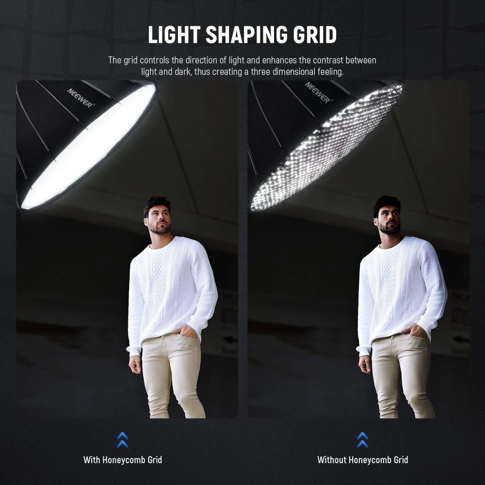 Neewer SF120Q 120 cm Parabol-Softbox