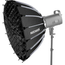 Neewer SF65Q 65 cm breite parabolische Softbox mit Schnellverschluss und Wabengitter