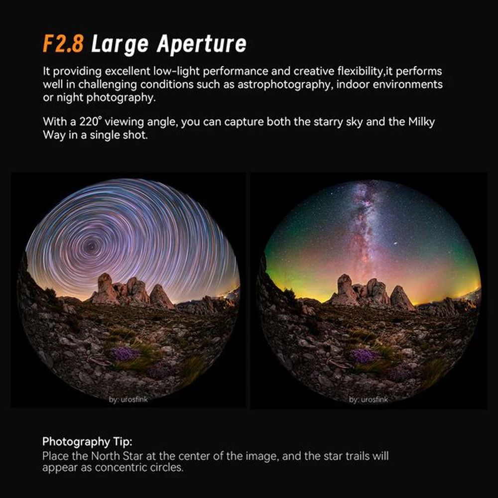 AstrHori 6mm f/2.8 Full-Frame Circular Fisheye lens Nikon Z-mount