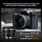 AstrHori 6mm f/2.8 Full-Frame Circular Fisheye lens Nikon Z-mount