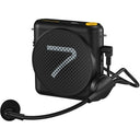 7Ryms Enceinte de présentation avec casque filaire - Noir