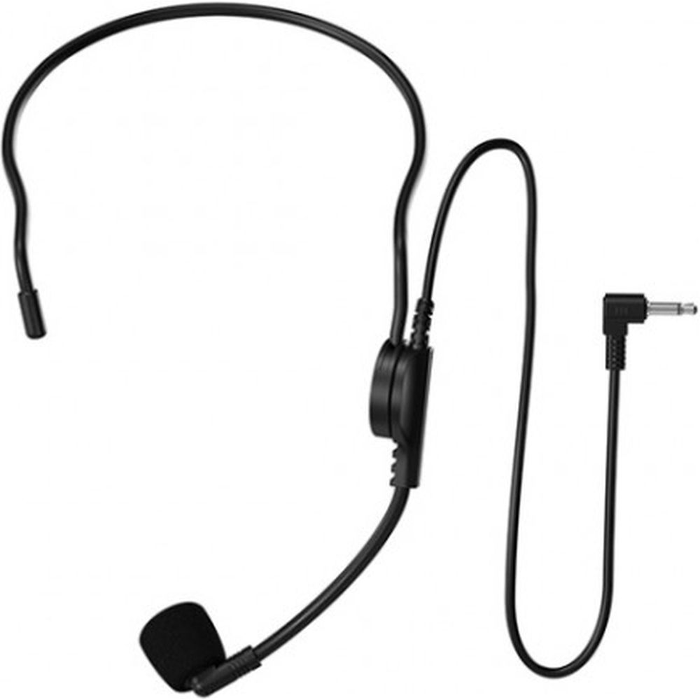7Ryms Enceinte de présentation avec casque filaire - Noir