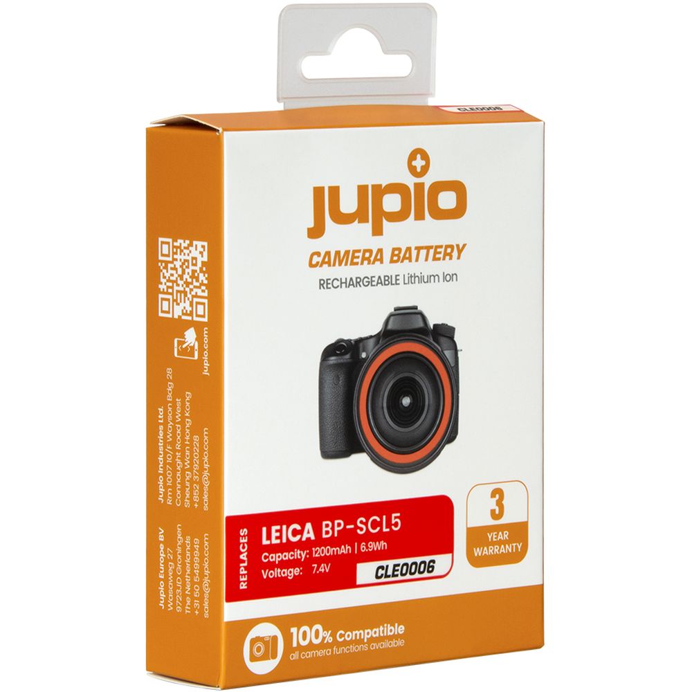 Jupio Leica BP-SCL5 Batterie
