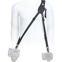 BlackRapid Hybrid X Extra Comfort Einzel-/Doppel-Kameratragegurt