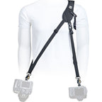 BlackRapid Hybrid X Extra Comfort Einzel-/Doppel-Kameratragegurt