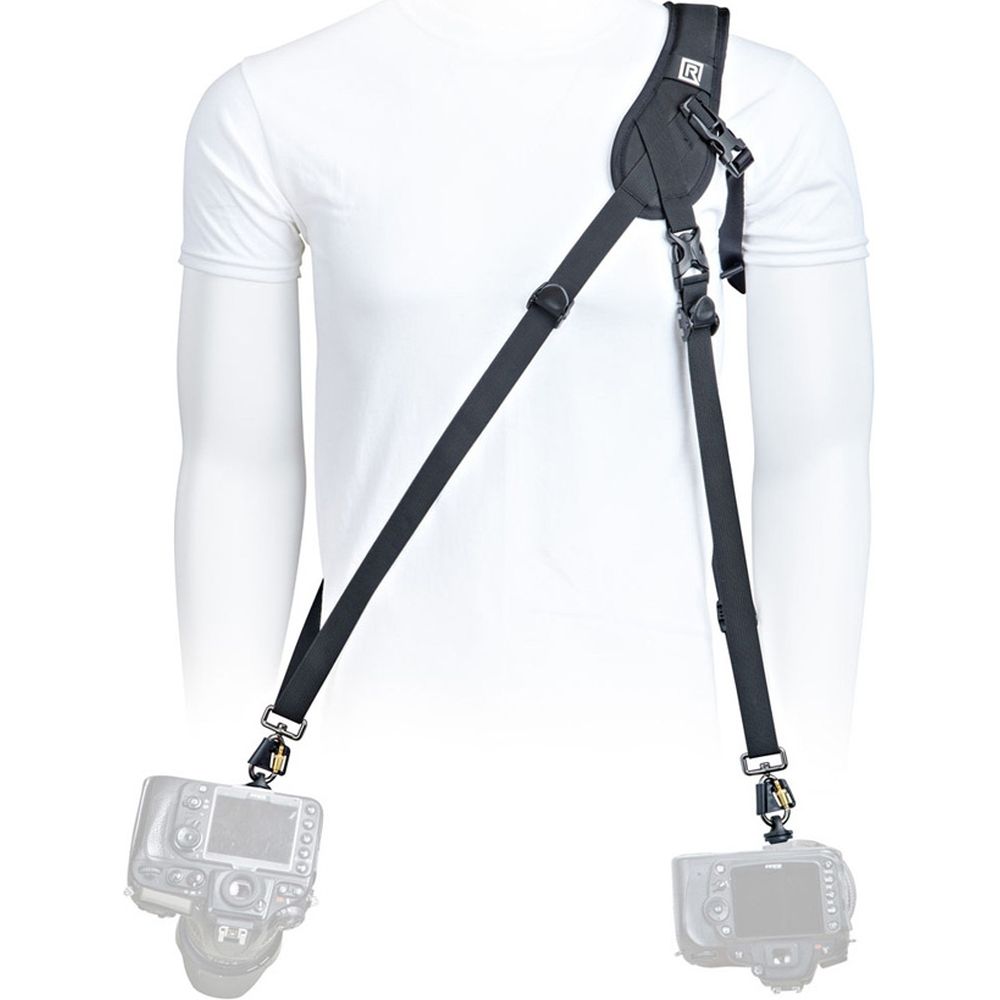 BlackRapid Hybrid X Extra Comfort Einzel-/Doppel-Kameratragegurt