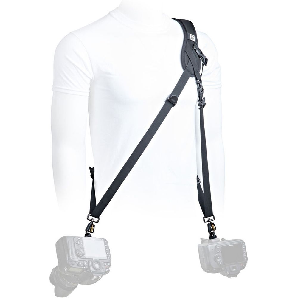 BlackRapid Hybrid X Extra Comfort Einzel-/Doppel-Kameratragegurt
