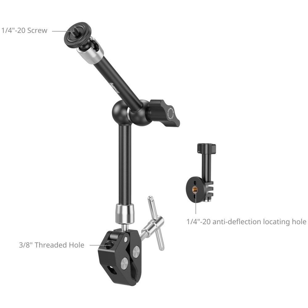 SmallRig 5605 Krabbenförmige Klemme