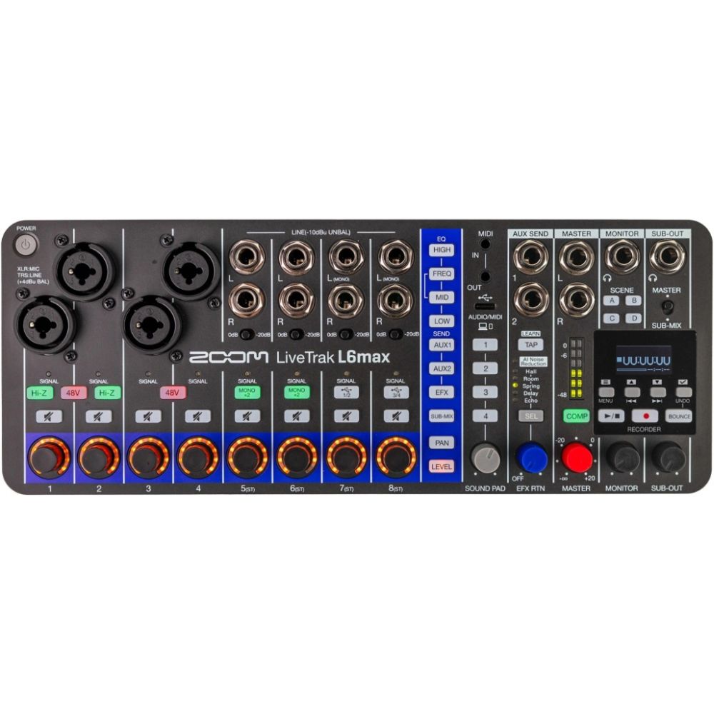 Zoom L-6max LiveTrak