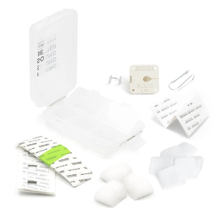 Bubblebee The Mic Hiding Kit pour Røde Lavalier, Blanc