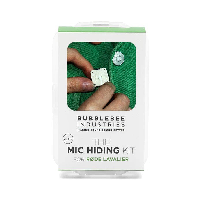 Bubblebee The Mic Hiding Kit pour Røde Lavalier, Blanc