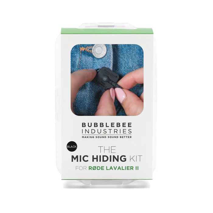 Bubblebee The Mic Hiding Kit Pour Røde Lavalier II, Noir
