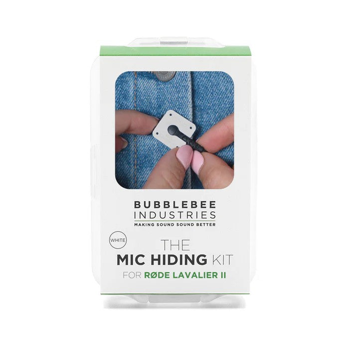 Bubblebee The Mic Hiding Kit für Røde Lavalier II, Weiß