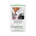 Bubblebee The Outdoor Mic Kit pour Røde Lavalier II Blanc