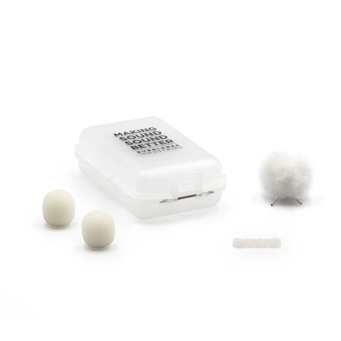 Bubblebee The Outdoor Mic Kit pour Røde Lavalier II Blanc