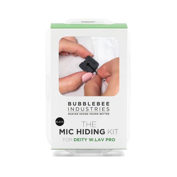 Bubblebee The Mic Hiding Kit Pour Deity W.Lav Pro, Noir