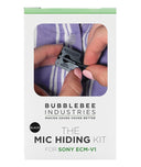 Bubblebee The Mic Hiding Kit Pour Sony ECM-V1, Noir
