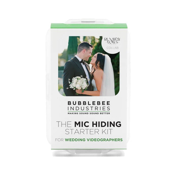 Bubblebee The Mic Hiding Starter Kit Pour Wedding Videographers : Runaway Vows Collab
