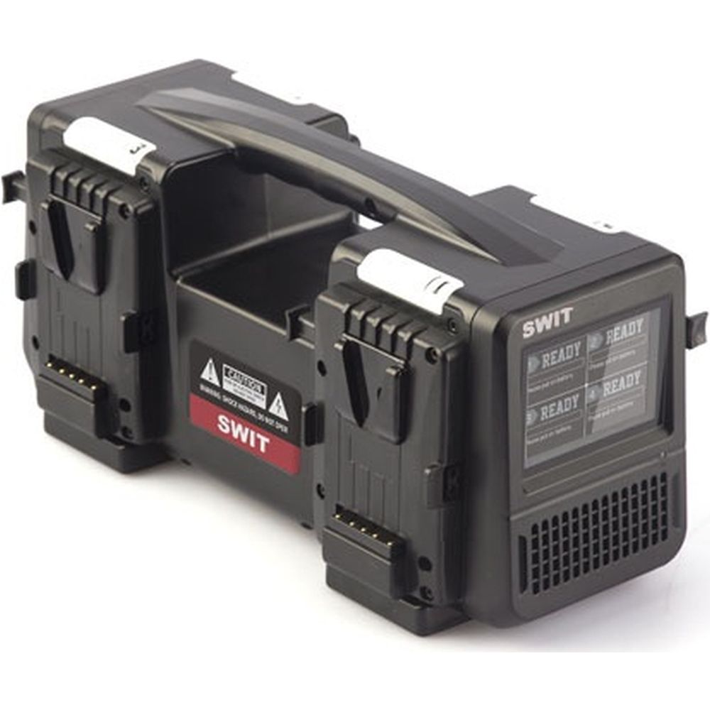 SWIT PC-P461S 4-Kanal x max. 6 A Top Fast Simultaneous 14 V/28 V Ladegerät V-Mount