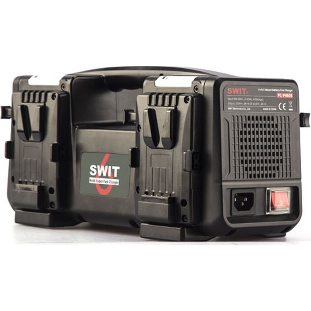 SWIT PC-P461S 4-Kanal x max. 6 A Top Fast Simultaneous 14 V/28 V Ladegerät V-Mount