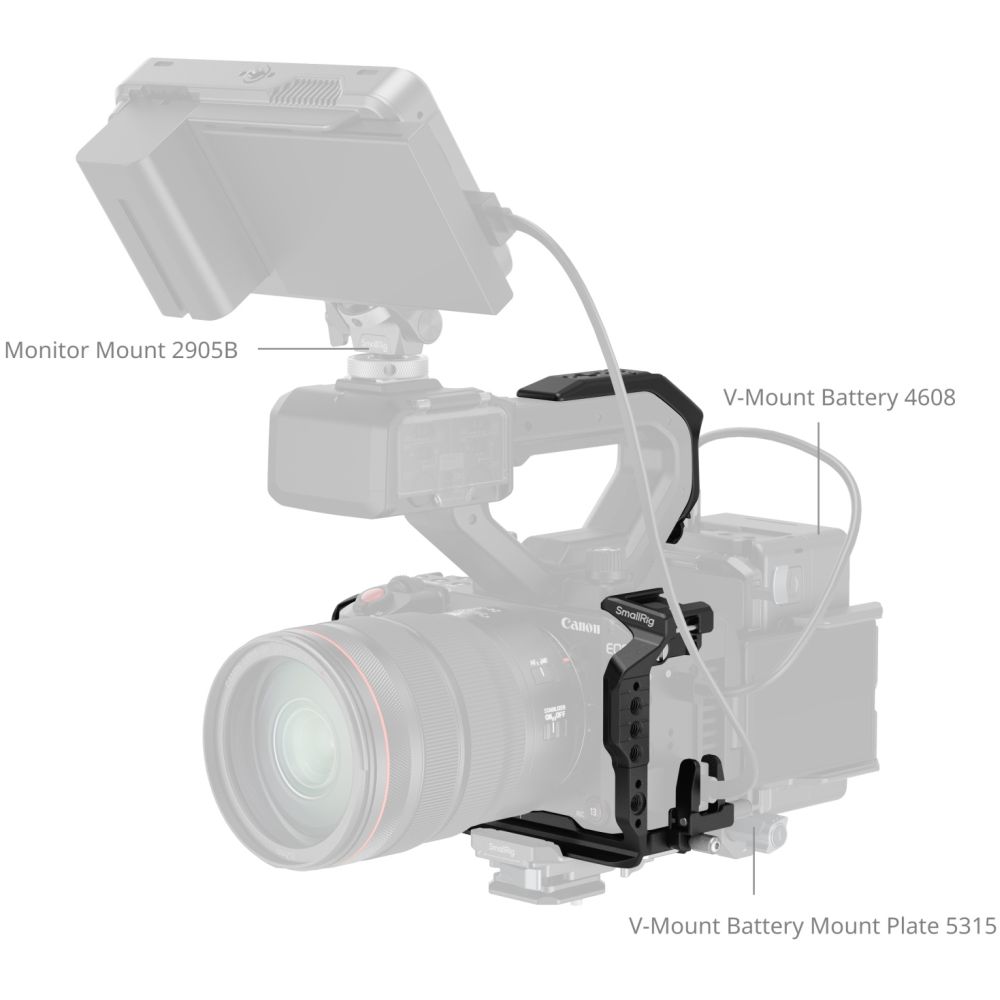 SmallRig 5657 Kit cage pour Canon EOS C50