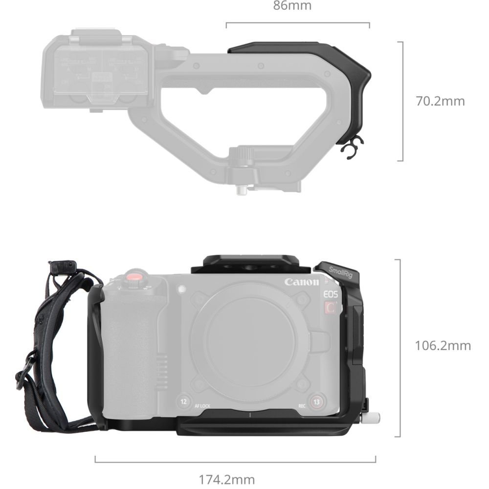 SmallRig 5657 Kit cage pour Canon EOS C50