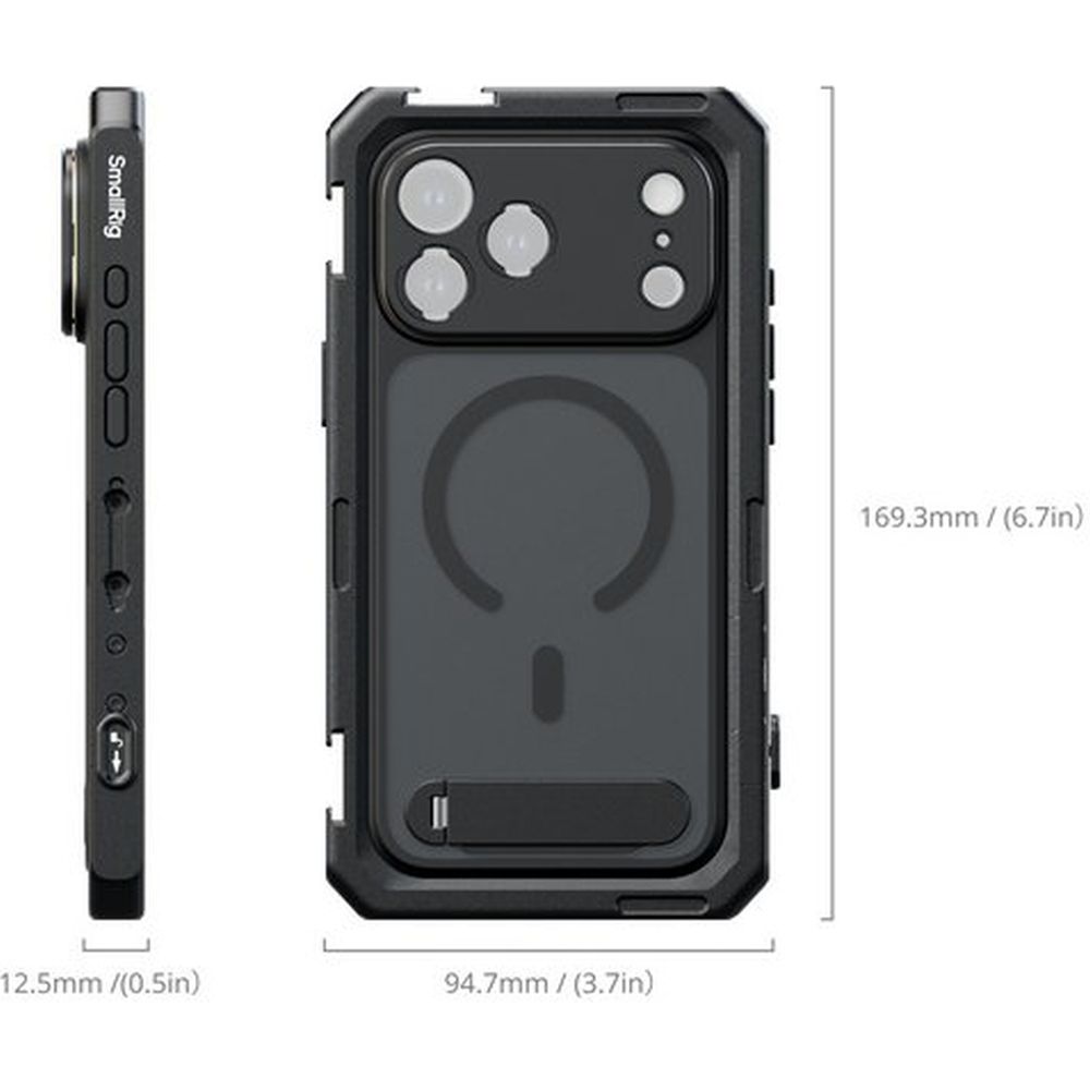 SmallRig 5542 Cage vidéo mobile pour iPhone 17 Pro (édition phare)
