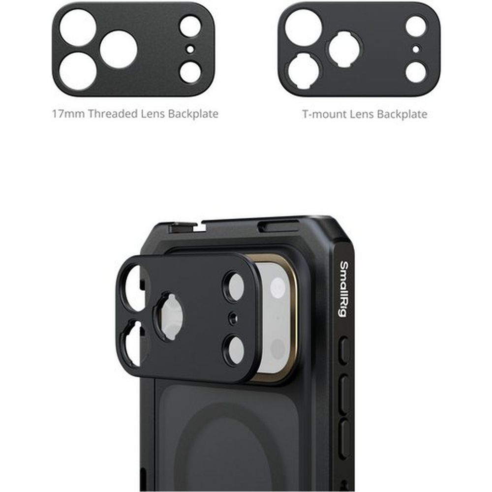 SmallRig 5542 Cage vidéo mobile pour iPhone 17 Pro (édition phare)