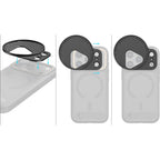 SmallRig 5547 FilMov Aufsteckbarer Filteradapter für iPhone 17 Pro (67mm)