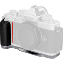 SmallRig 5706 Plaque de Montage en L avec Poignée en Silicone pour Nikon Z F, Argent