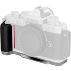 SmallRig 5706 Plaque de Montage en L avec Poignée en Silicone pour Nikon Z F, Argent