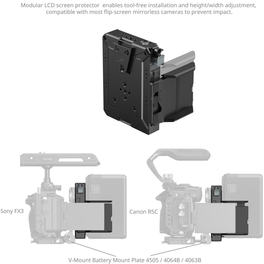 SmallRig 5228 V-Mount Akku-Montageplatte