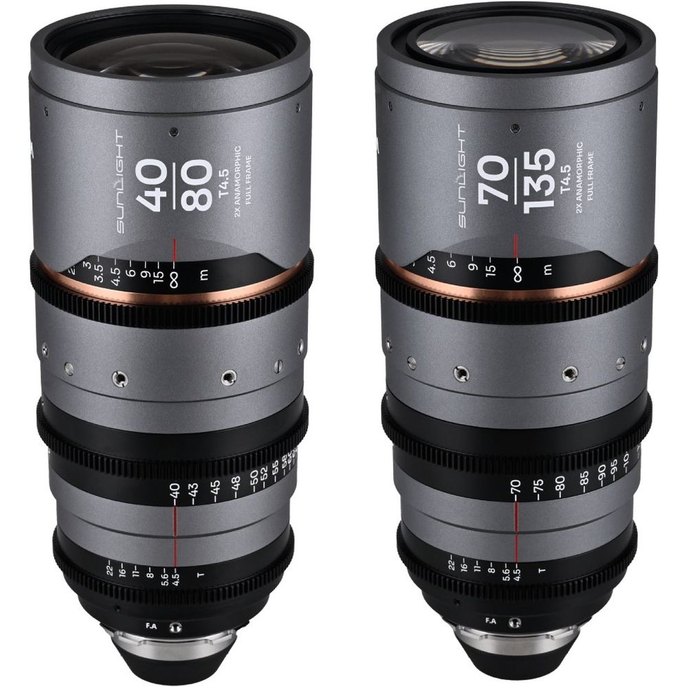 Laowa Sunlight FF 2x Anamorphic Zoom Bundle 40-80/70-135mm Bernstein