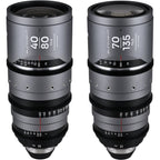 Laowa Sunlight FF 2x Anamorphic Zoom Bundle 40-80/70-135mm Silber